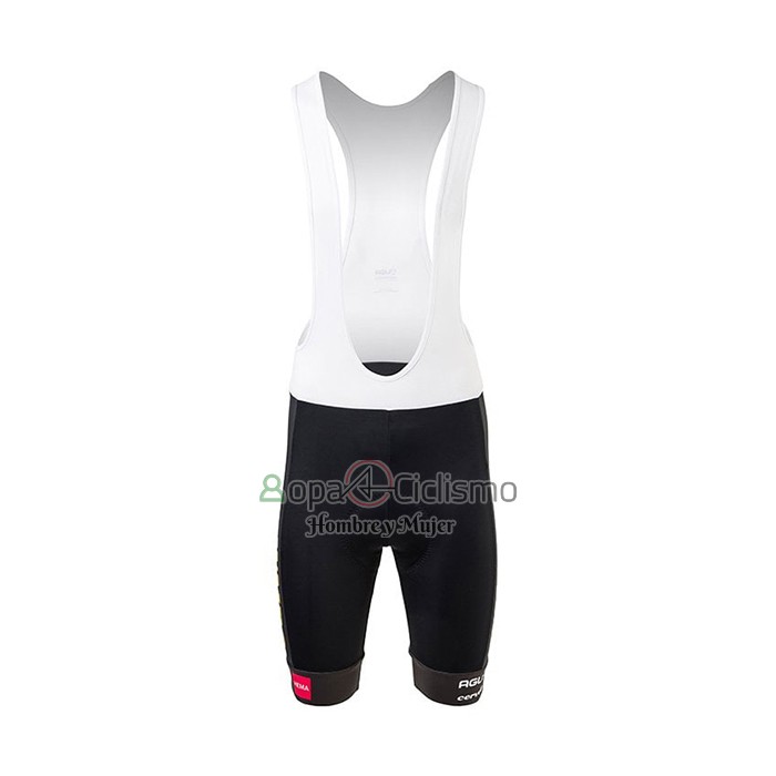 Jumbo Visma Ropa Ciclismo Culotte Corto 2021 Mangas Cortas Rojo